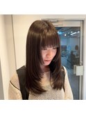 姫カット重ためレイヤー