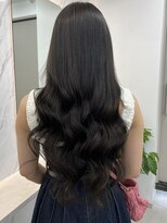 ラピス 新宿(Lapis) 地毛風ダークブラウン/60cmスーパロングエクステ