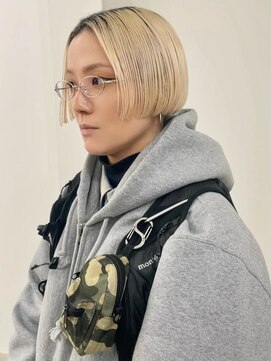 エンドリンク(endlink) 外ハネボブ前下がりボブショートボブハイライトベリーショート