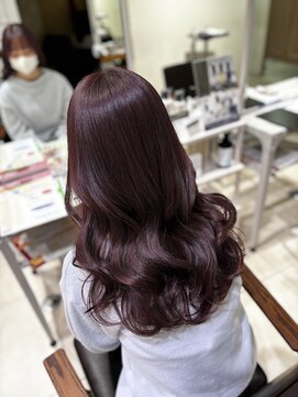 フォルテ 横浜店(FORTE) 縮毛矯正／lavender pink