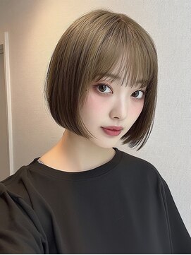 レア 渋谷(Le'a) 【Ｌｅ’ａ】ボブ　グレージュカラー017