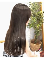 アリー 原宿 表参道(ALLY)&nbsp;ALLY濱田　髪質改善/ブリーチなしカラー/ミルクティーベージュ