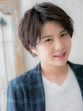 モッズヘア メン 南越谷南口店(mod's hair men) 20代30代ナチュラルセンターパート王道スマートマッシュZ南越谷