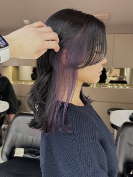 メゾンマイル 恵比寿(maison mile) インナーカラー/バイオレットカラー/ダブルカラー/恵比寿駅