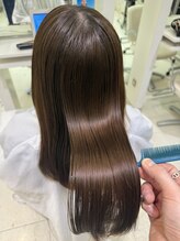 人気NO１【髪質改善AI縮毛矯正】