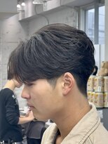オーバル ジングウマエ(OVARL jingumae) ナチュラルフェザーパーマセンターパート