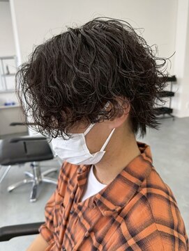 フゥ 宇都宮戸祭(FeU) 宇都宮メンズカットメンズパーマ波巻きスパイラルパーマツイスパ