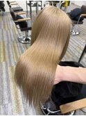 初ブリーチ、何色にするか迷ったらまずはミルクティーベージュ◎