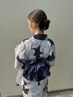 【夏の思い出に！】浴衣着付け＋ヘアアレンジ　￥8,250→￥7,700