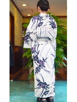 ネス(NESS) 【浴衣ヘアセットアップ】大人っぽい浴衣のセット244