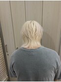 メンズウルフ　ブロンド