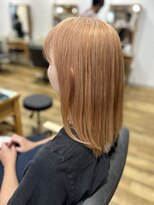 エアーベリー(AIR BERRY)&nbsp;ふわっと透ける春夏オレンジベージュ【20代～50代】