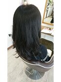 ナチュラル巻き髪パーマ