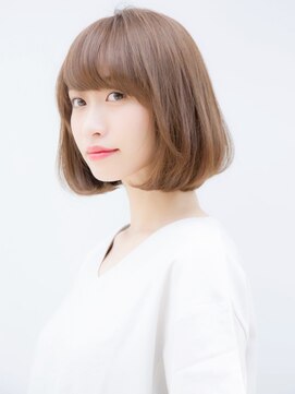 ネイヴィル オモテサンドウ(navile omotesando) 【yuka】アッシュブラウンベージュ×内巻きボブ