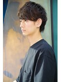 マッシュウルフ×パーマ【広尾】<理容室>