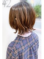 ニット 銀座(knit)&nbsp;《knit銀座》大人可愛い20代30代40代ショートボブ丸み前下がり