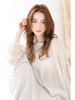 トティア 堀江(Totia)&nbsp;【Totia堀江】大人ウェーブ×ミルクティーベージュ