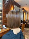 [大人女性サロン/広尾]ハイライトボブ