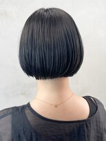 アルバム 池袋(ALBUM)&nbsp;ナチュラルボブ_ショコラアッシュヘルシースタイル_ba396173