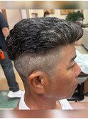 アップバング/ツーブロックマッシュ<理容室>[メンズ/相模大野]