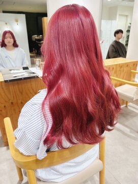 チェレ ロッソ 金剛店(Chere rosso) 韓国風ダブルカラー/ケアブリーチ/似合わせカラー