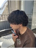 波巻きスパイラルウルフ ツイスパ 福岡メンズパーマ