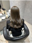 ブリーチ無しベージュカラー