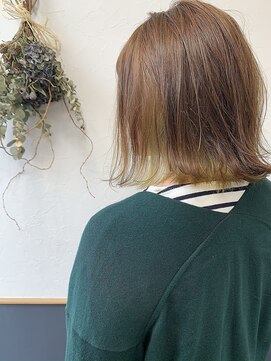 クロノス(KURONOSU) インナーカラー/レモネードライム