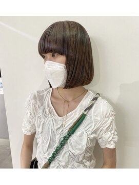 ニコフクオカヘアーメイク(NIKO Fukuoka Hair Make) 《NIKO》お洋服にも馴染んでくれる派手すぎないローライトカラー