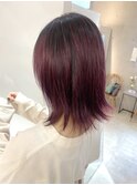 推しカラー/インナーカラー/ピンクヘア/池袋駅/ボブ