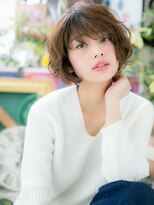 カバーヘア ブリス 戸田公園西口店(COVER HAIR bliss) 大人かわいい小顔くせ毛風ボブパーマh2戸田公園20代30代40代