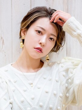 アルトス 浦和(ARTS) 切りっぱなしボブ/美髪/ピンクブラウン[ショートカット/浦和]