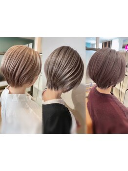 実力派スタイリストによる似合わせカットのショートスタイルを☆【桑名/四日市/いなべ/ショート/ボブ】