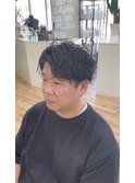 スパイラルパーマ/岡崎メンズパーマ/岡崎メンズカット/刈り上げ