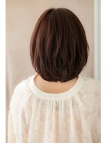 カバーヘア ブリス 志木南口駅前店(COVER HAIR bliss)&nbsp;ミルクティーピンクイヤリングカラーボブウルフZ志木20代30代