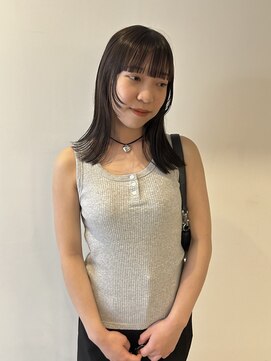 ニコフクオカヘアーメイク(NIKO Fukuoka Hair Make) [NIKO]姫カット/レイヤーカット/ダークブラウン