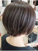 大人可愛いミセスショートカット/お手入れ楽〇/30代40代50代