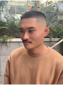ボウズフェード バズカット