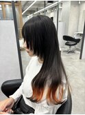 【山本 直幸】グラデーションカラー×オレンジ×裾ブラック