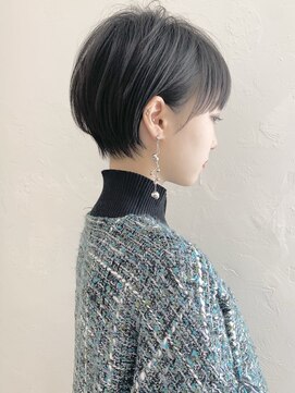 アンド ストーリーズ(&STORIES) ショートボブ髪型30代40代50代前髪あり前髪なし面長丸顔【荒牧】