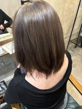 ルフレ 新宿本店1st(Reflet) ◎白髪染め履歴からグレージュ