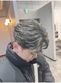 【SHIN】ハイライトフェザーショート