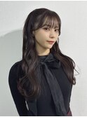 三重桑名韓国レイヤーカット顔周りレイヤーボブベージュカラー