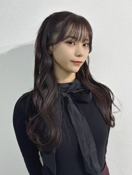 ビビバイベル(BiVi by BHEL) 三重桑名韓国レイヤーカット顔周りレイヤーボブベージュカラー