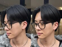 メンズサロン マウナ(men's salon Mauna)の雰囲気（フェザーパーマ/メンズマッシュ/センターパート/シャドウパーマ）