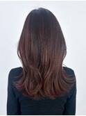 くびれヘア美髪韓国ヘア顔周りレイヤーロング_ba549631