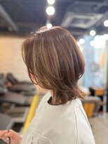 ソイクフ 四条大宮店(SOY-KUFU)&nbsp;20代30代40代◎似合わせカット×白髪ぼかしハイライト