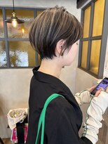 ヘアポケット スタイル店(HAIR POCKET) ハイライト×ショート