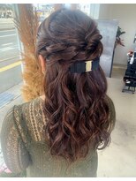 ノーティ(nouty)&nbsp;大人気ハーフアップヘアセット