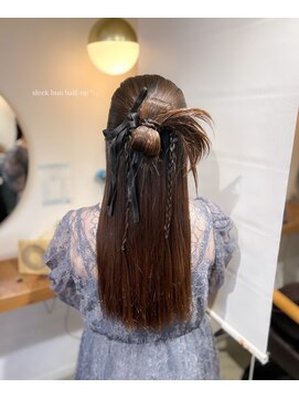 ムニカ 表参道(Munica) カチモリリボンハーフアップ♪/表参道